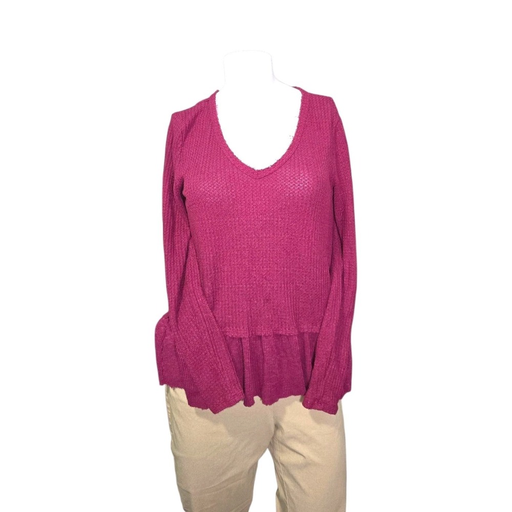 Eri Ali Anthropologie Womens Long Sleeve Sweater Size Small Knitted‎ Lightweight